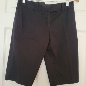 The Limited, black bermuda shorts (closet  clean out)